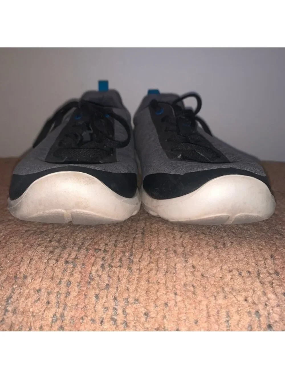 CROCS Gray and Black Athletic Shoes